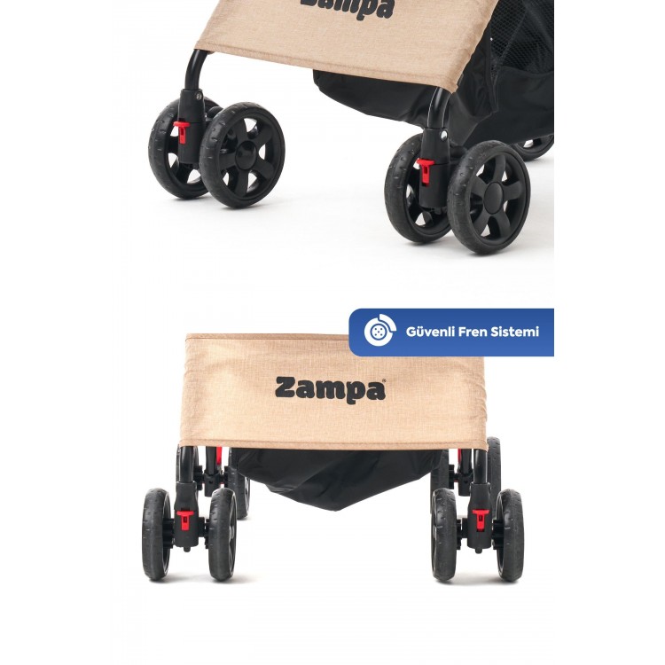 Zampa Aero Kedi & Köpek Arabası