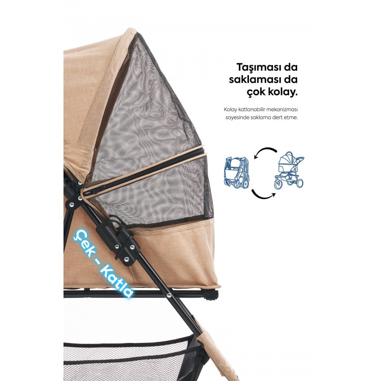 Zampa Aero Kedi & Köpek Arabası