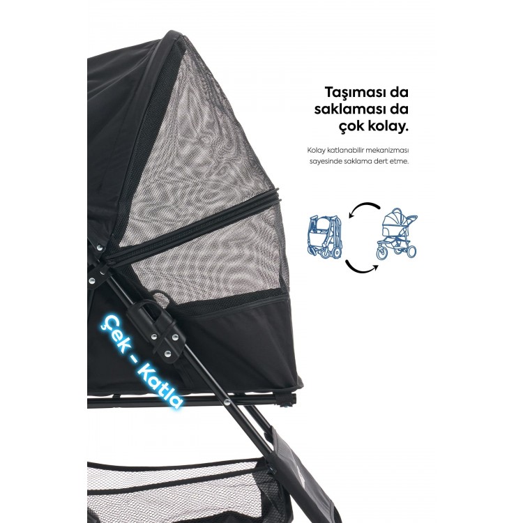 Zampa Aero Kedi & Köpek Arabası