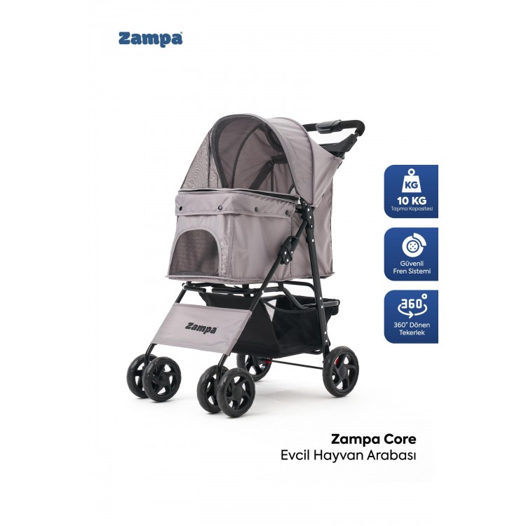 Zampa Core Kedi & Köpek Arabası