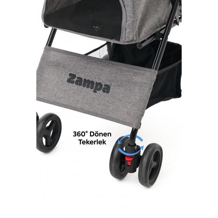 Zampa Flux Kedi & Köpek Arabası