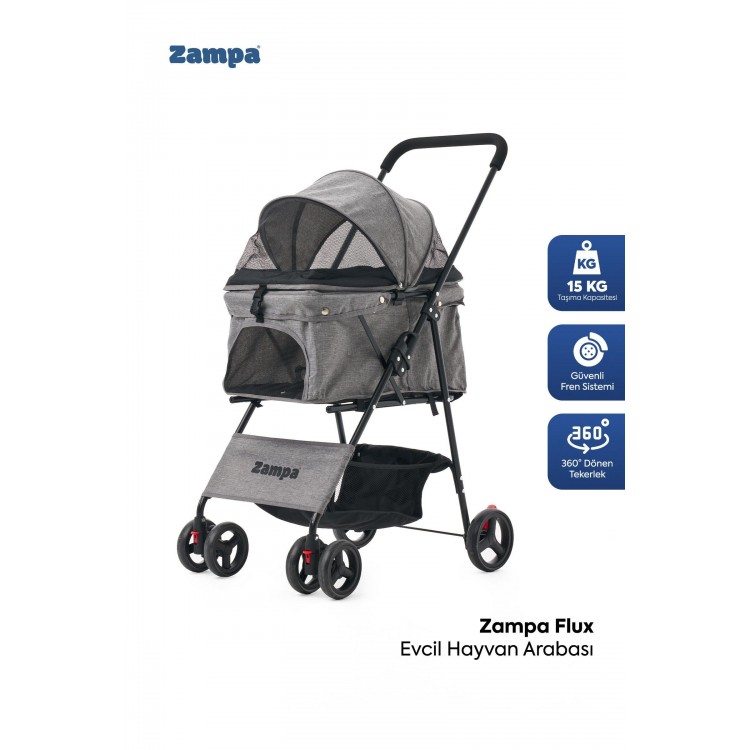 Zampa Flux Kedi & Köpek Arabası