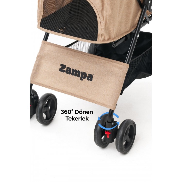 Zampa Flux Kedi & Köpek Arabası