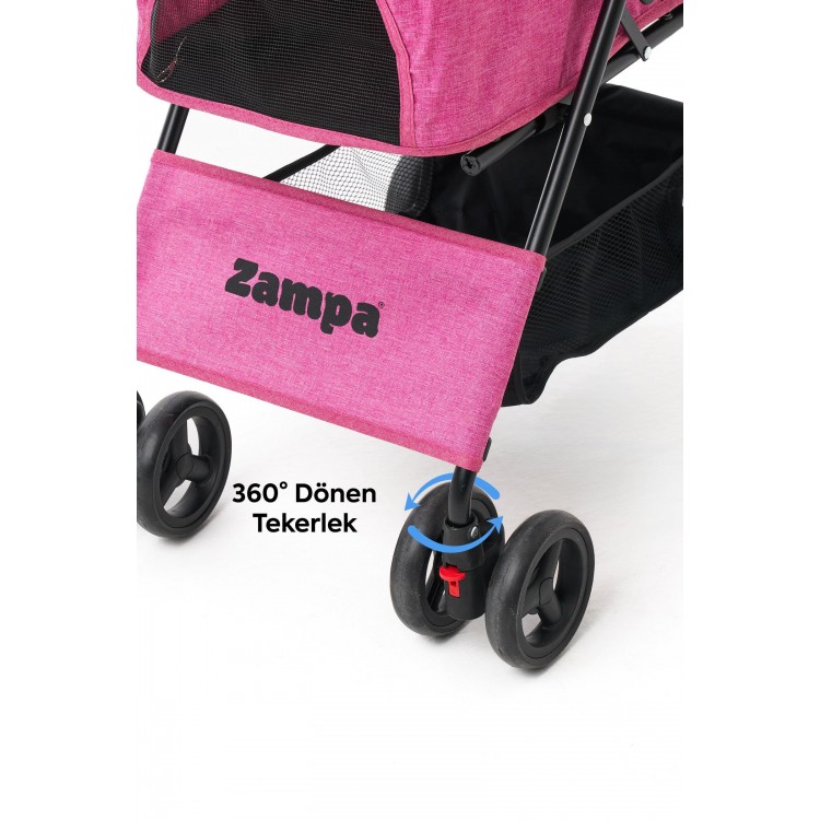 Zampa Flux Kedi & Köpek Arabası