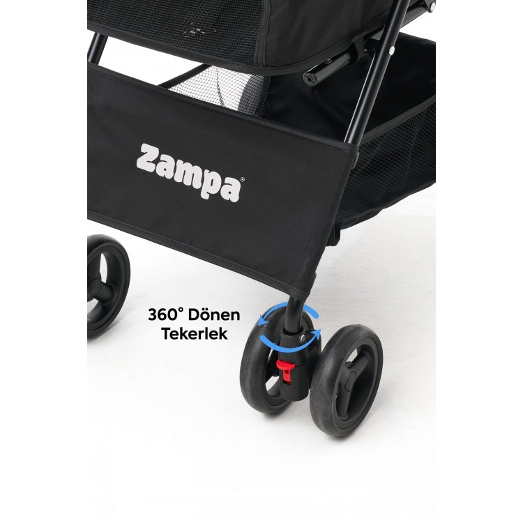 Zampa Flux Kedi & Köpek Arabası
