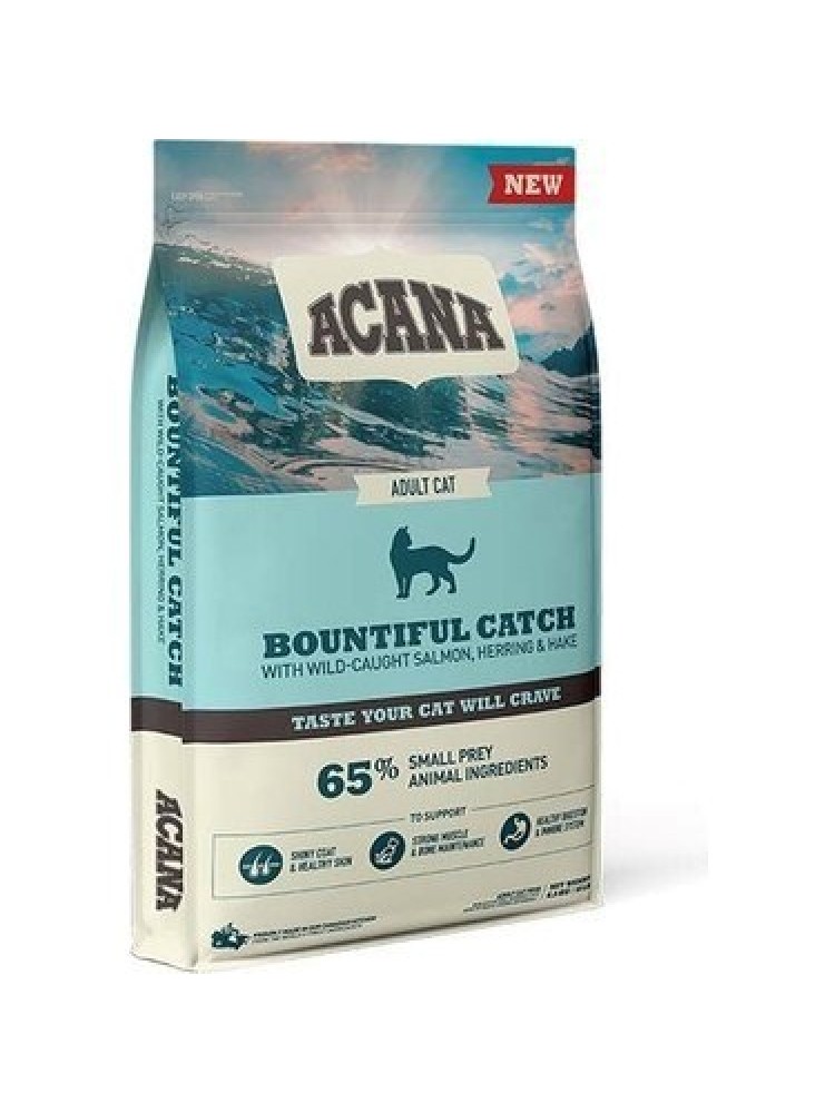 Acana Bountiful Catch Güçlü ve Sağlıklı Kemikler için Balıklı Tahılsız Yetişkin Kedi Maması 1.8 Kg Acana Bountiful Catch Güçlü ve Sağlıklı Kemikler için Balıklı Tahılsız Yetişkin Kedi Maması 1.8 Kg