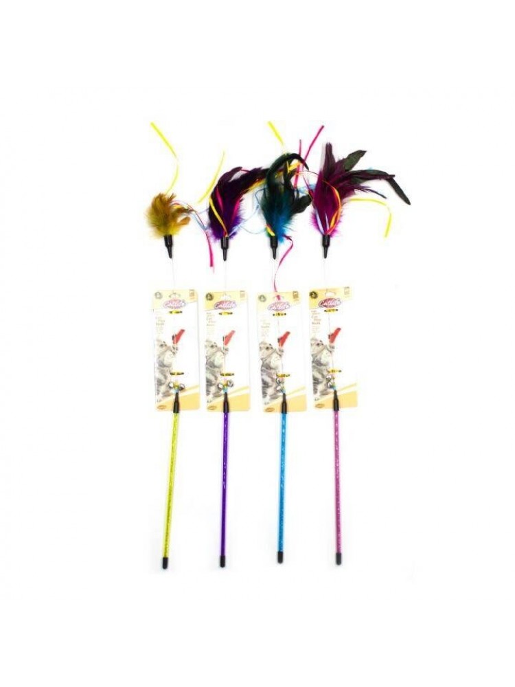 CATLİFE KEDİLER İÇİN OYUNCAK OLTA ZİLLİ 65CM