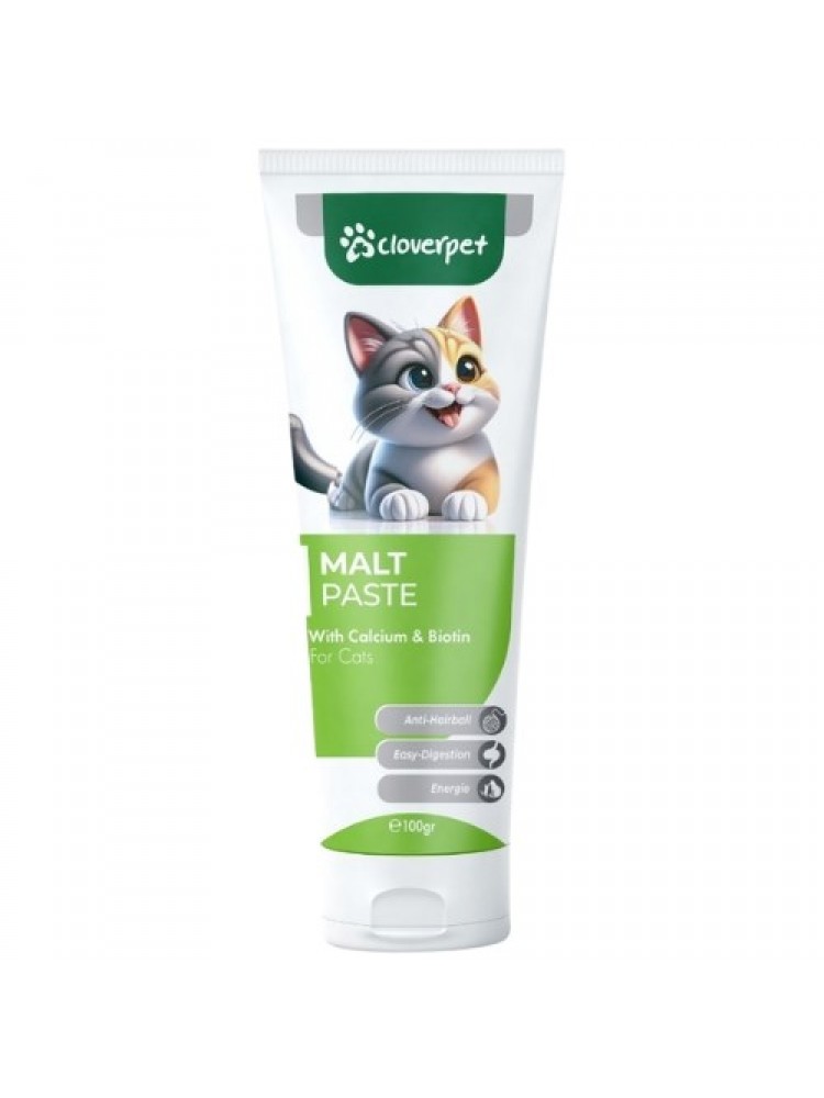 Cloverpetgross Kedi Köpek Malt Paste 100 Gr