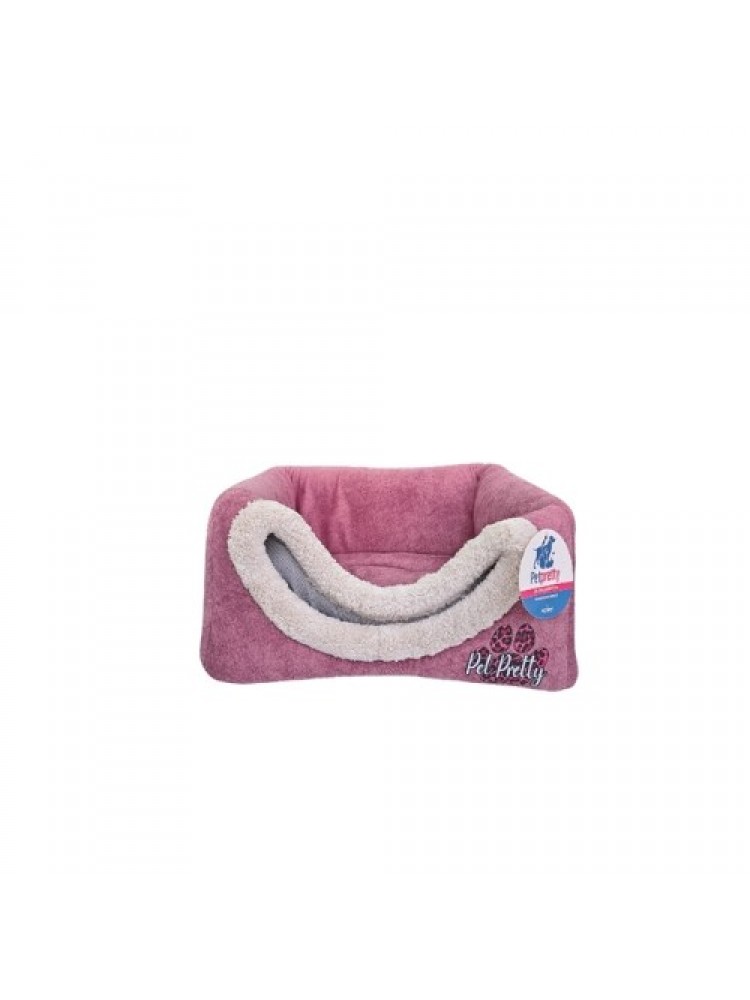 COMFORT ÜÇ FONKSİYONLU PEMPE KEDİ KÖPEK YATAĞI 42x42x23cm