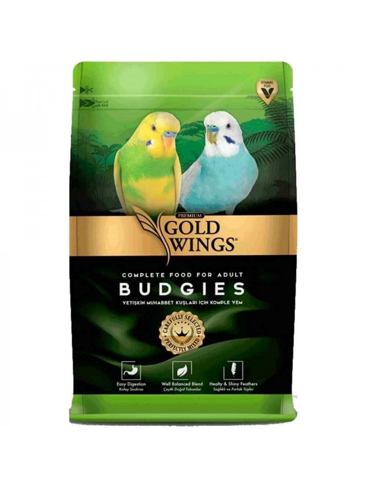 Gold Wings Premium Muhabbet Kuşu Yemi 1kg