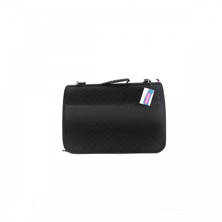 KEDİ KÖPEK FLYBAG KAPALI TAŞIMA ÇANTASI SİYAH 44x28x28 cm