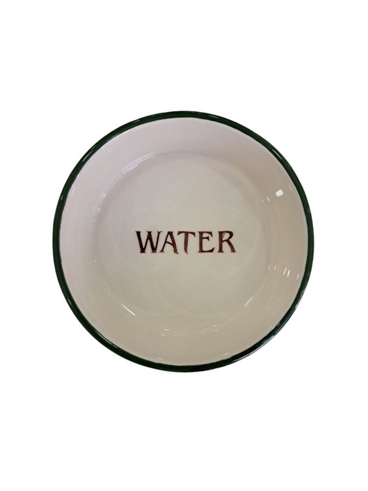 MAJO SERAMİK YUVARLAK MAMA VE SU KABI YEŞİL