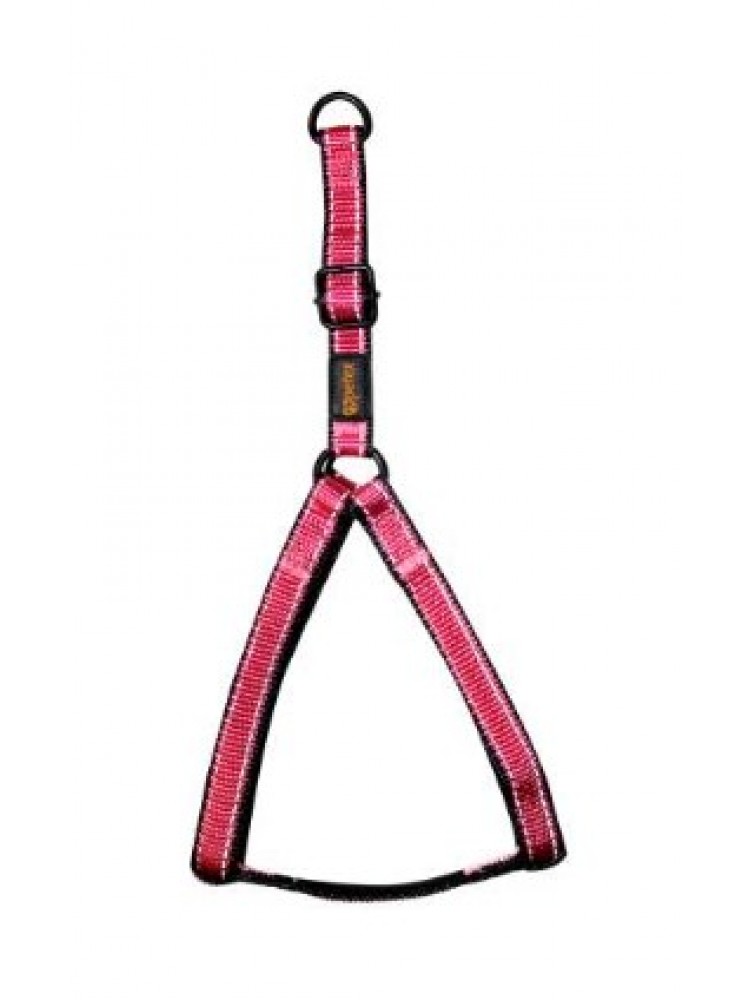 PETEX REFLEKTÖRLÜ KELEBEK TASMA PEMBE-SİYAH M