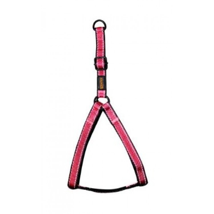 PETEX REFLEKTÖRLÜ KELEBEK TASMA PEMBE-SİYAH M