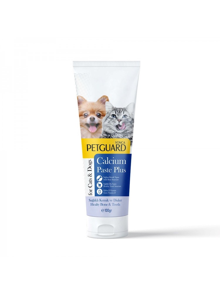 Petguard Calsium Kedi Köpek Plus Paste 100 Gr