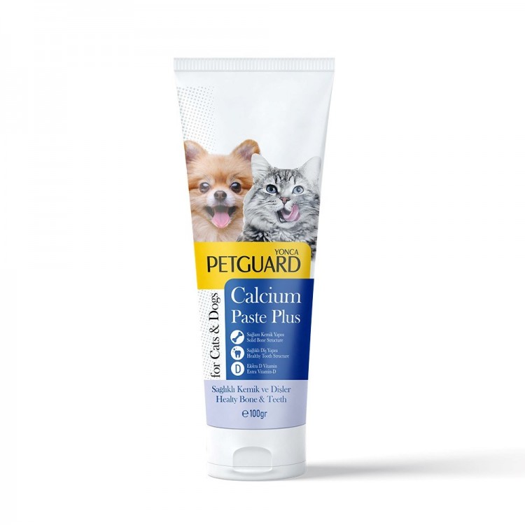 Petguard Calsium Kedi Köpek Plus Paste 100 Gr