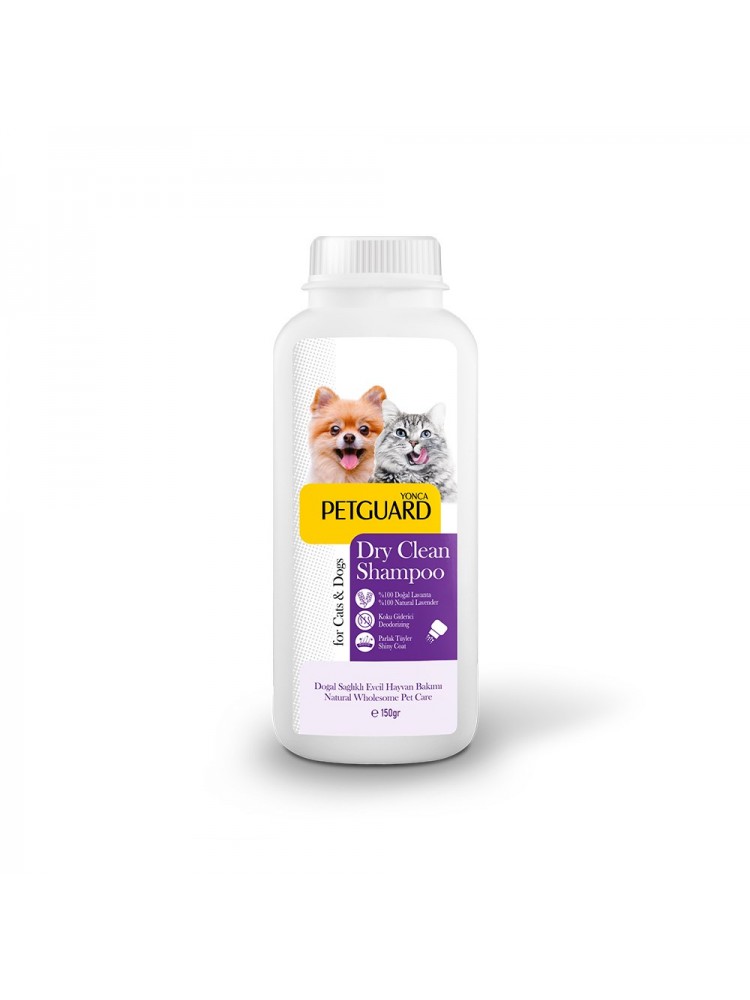 Petguard Kedi Köpek Kuru Toz Şampuan 150 GR