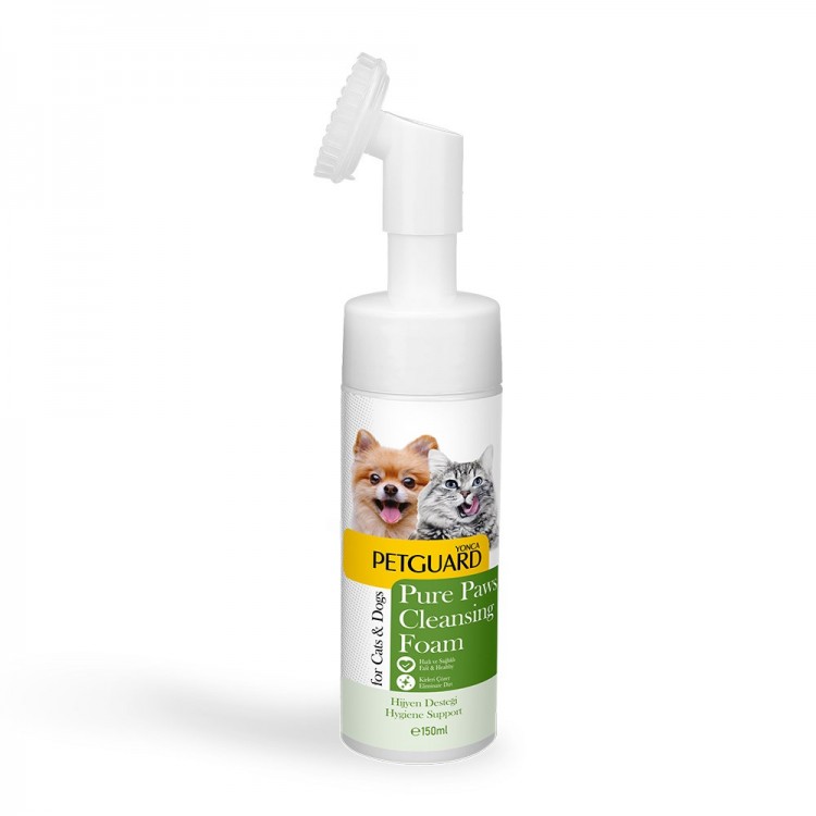 Petguard Kedi Köpek Pati Temizleme Köpüğü 150 ML