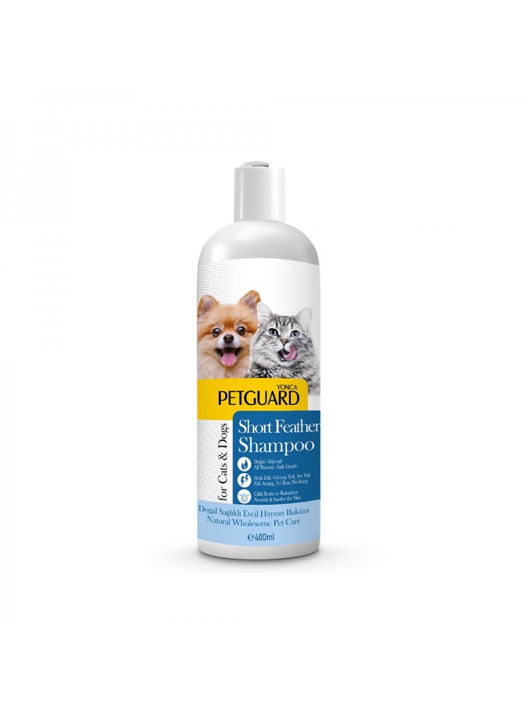 Petguard Short Feather Kedi Köpek Şampuanı