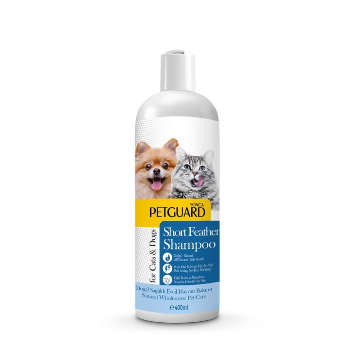 Petguard Short Feather Kedi Köpek Şampuanı