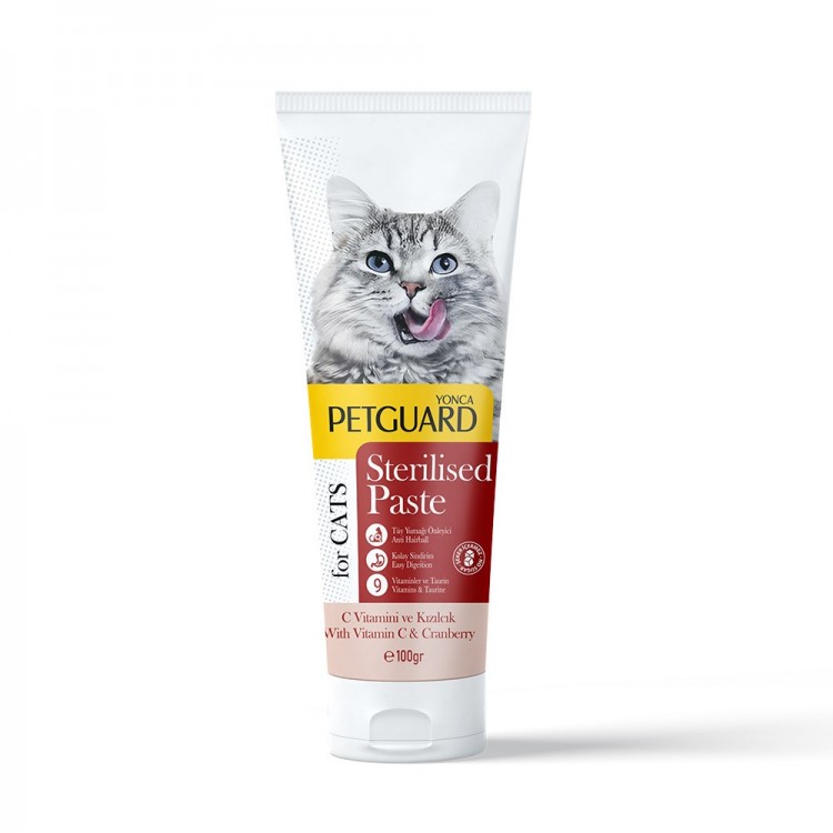 Petguard Sterilised Kedi Paste 100 Gr
