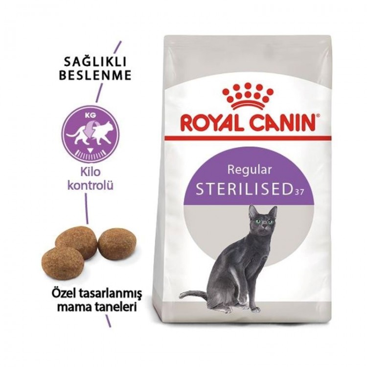 Royal Canin Sterilised 37 Kısırlaştırılmış Kedi Maması 2kg