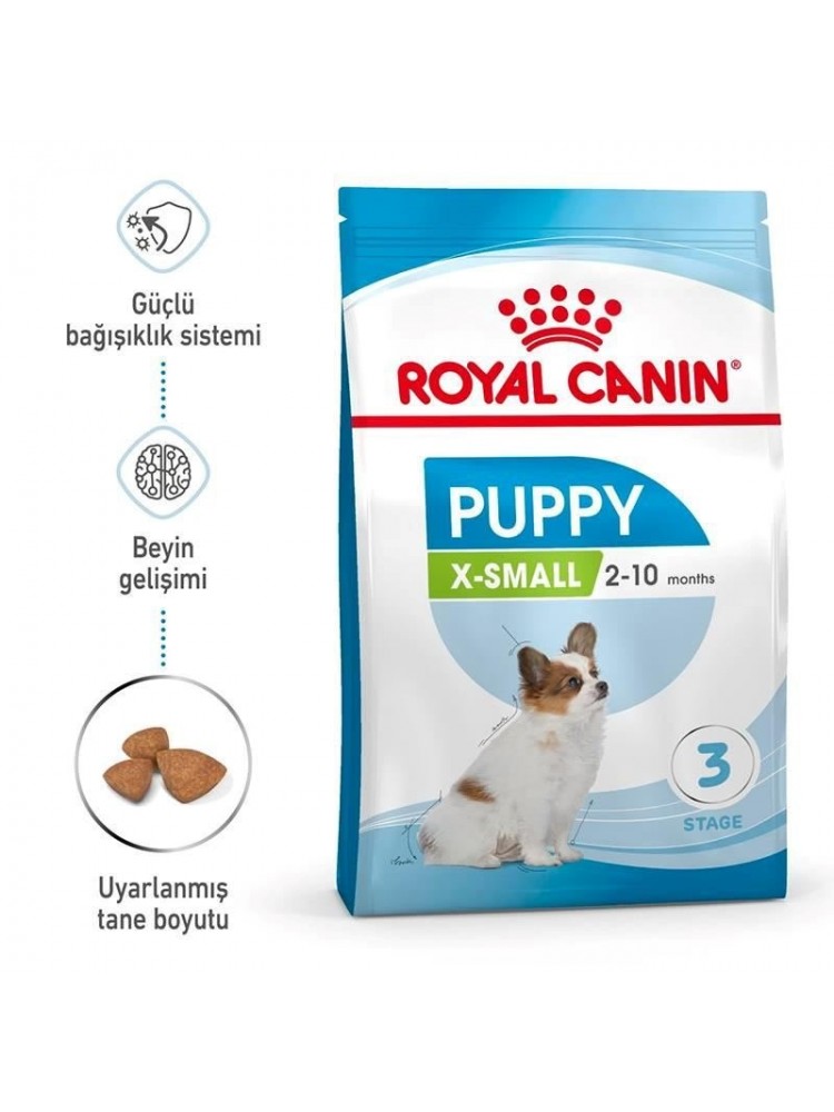 Royal Canin X-Small Küçük Irk Yavru Köpek Maması 3kg