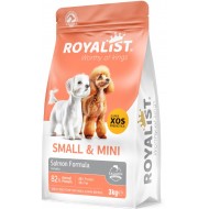 Royalist Küçük Irk Yetişkin Somonlu Köpek Maması 3 KG