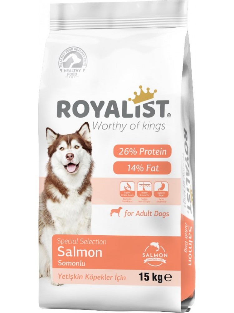 Royalist Somonlu Köpek Maması 15 KG