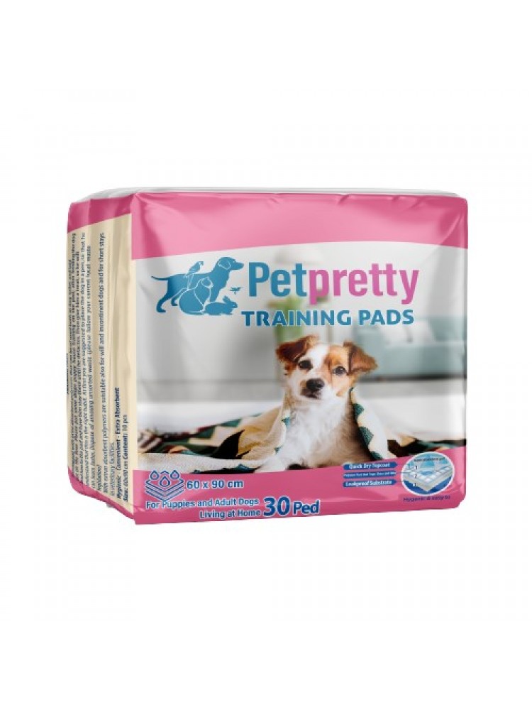 TUVALET EĞİTİM PEDİ NATUREL 60x90 30'LU