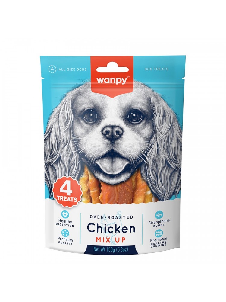 Wanpy Tavuklu Karışık Köpek Ödülü 150g