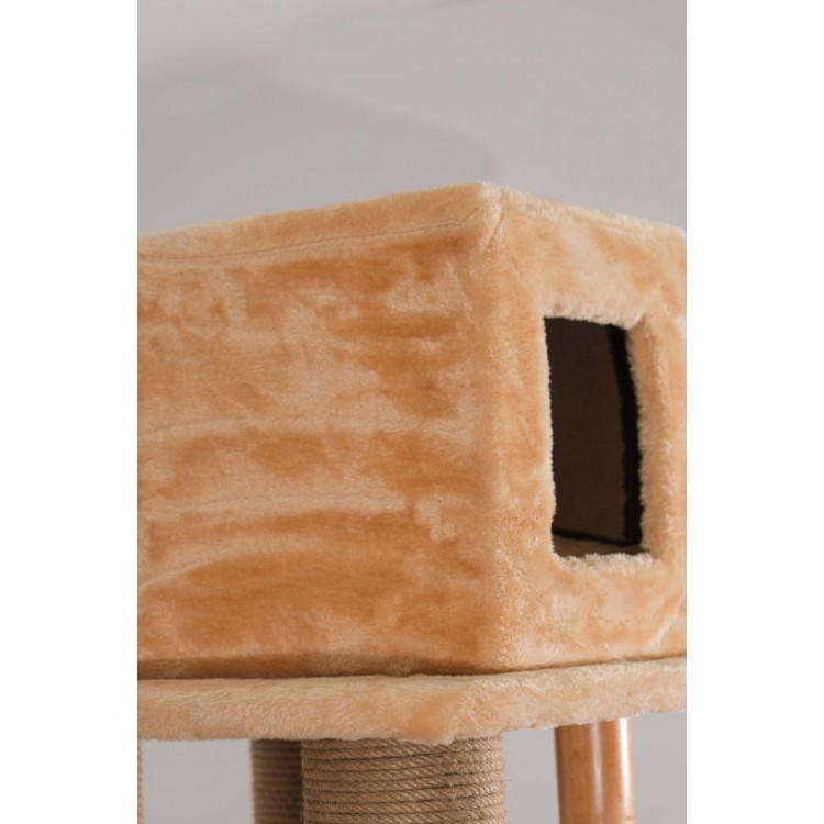 Los Angeles Tırmalamalı Kedi Evi