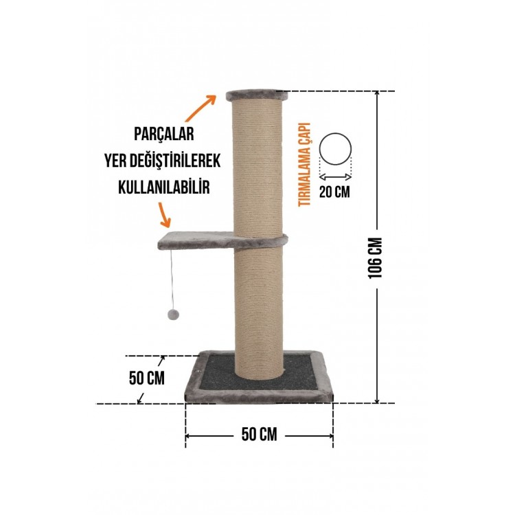 Tekli Tırmalama (106CM)