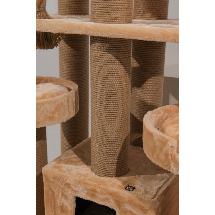 Los Angeles Tırmalamalı Kedi Evi