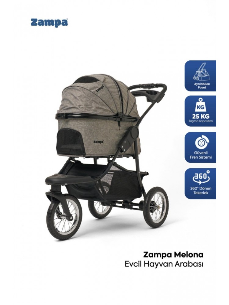 Zampa Melona Kedi & Köpek Arabası Zampa Melona Kedi & Köpek Arabası