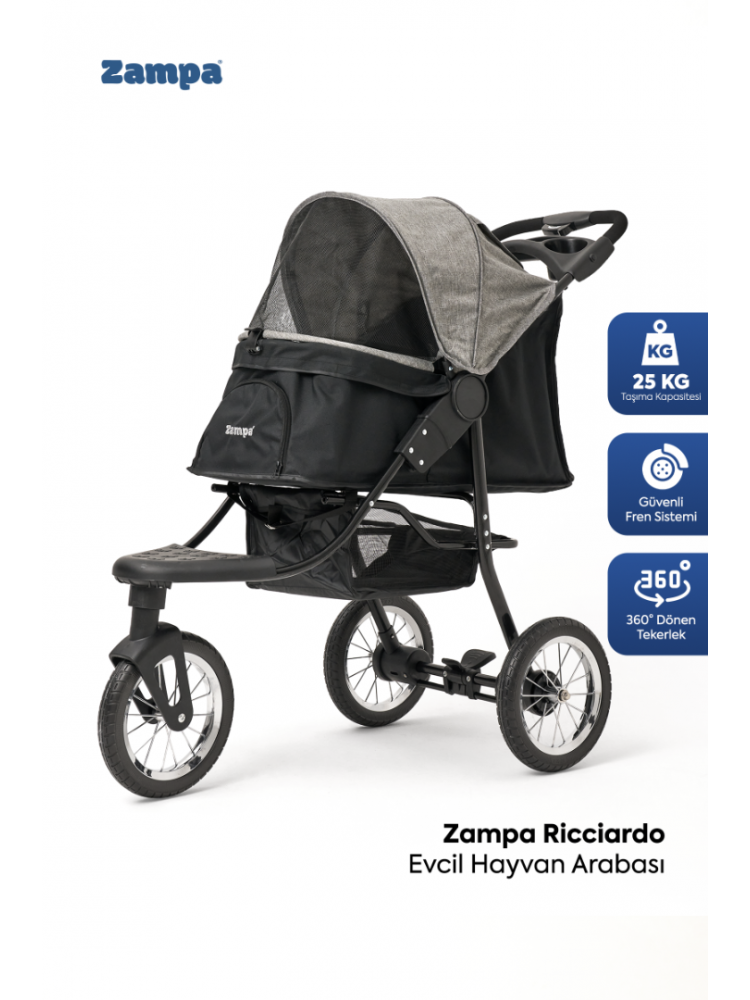 Zampa Ricciardo Kedi & Köpek Arabası