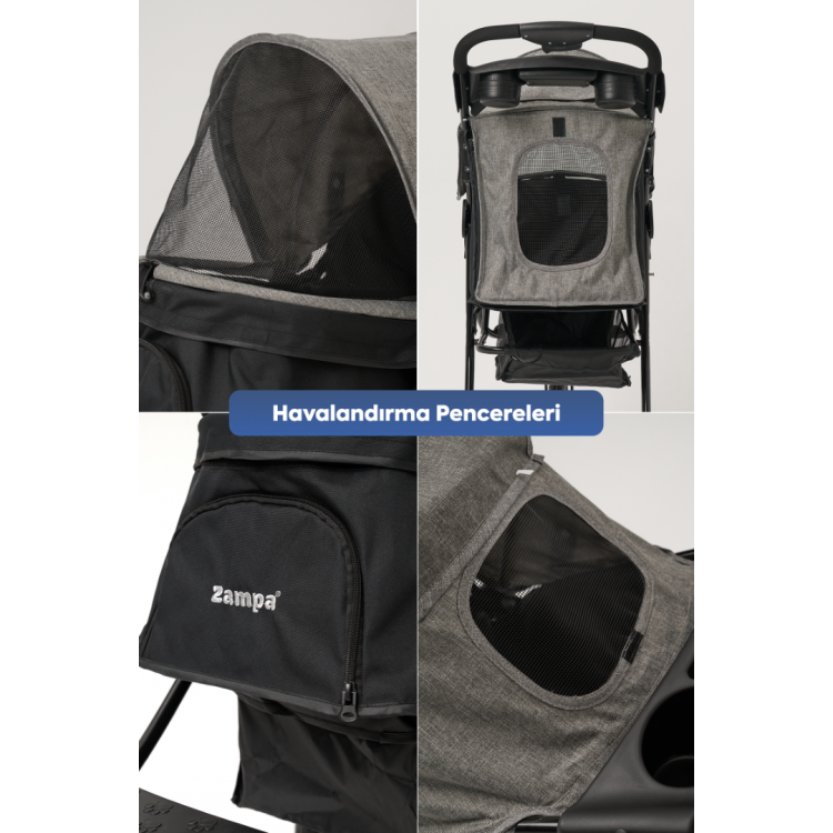 Zampa Ricciardo Kedi & Köpek Arabası